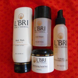 L.BRI Body Wash/antiox.face Mist/Face Mask/Peel